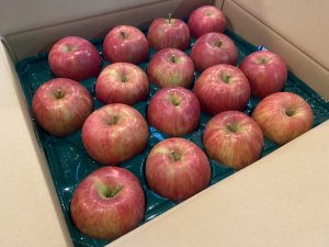 【山形県産 入荷情報】りんご（シナノスイート）の入荷が始まりました
