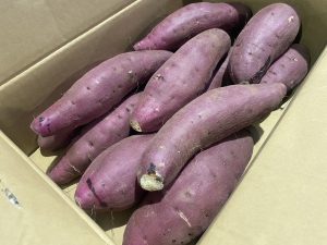 【県外産 入荷情報】紅はるか(さつまいも)の入荷が始まりました