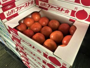 【山形県産 入荷情報】大玉トマトの入荷が始まりました
