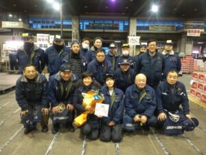 3月3日『旬!鮮!市場情報』 YBC山形放送 青山 友紀アナウンサーとの最後の撮影